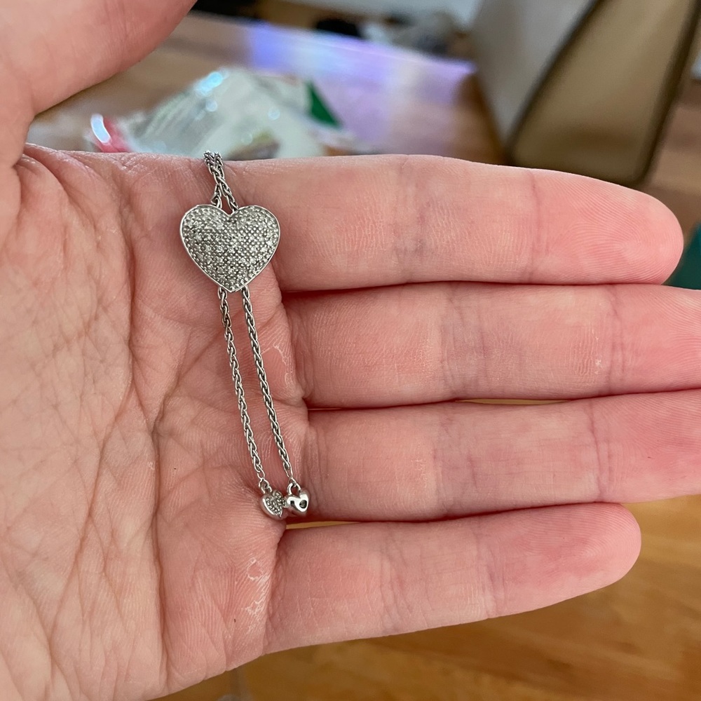 Sterling Silver Heart Necklace